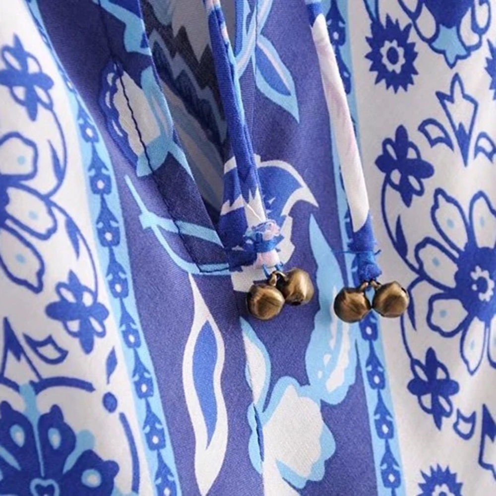 Bohemian Floral Top - Picture 6 of 7